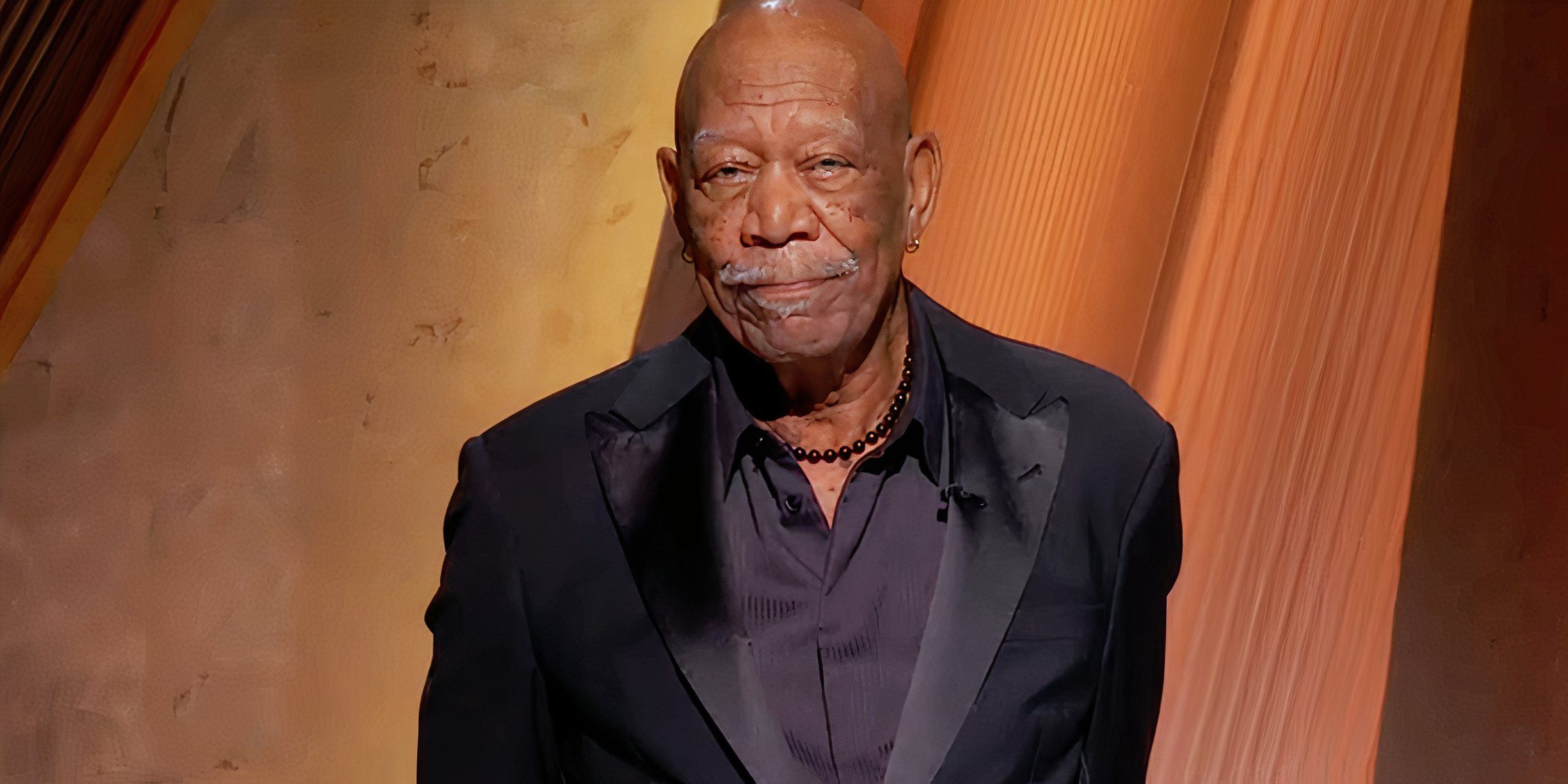 Why Morgan Freeman Was Wearing A Glove On One Hand At The Oscars