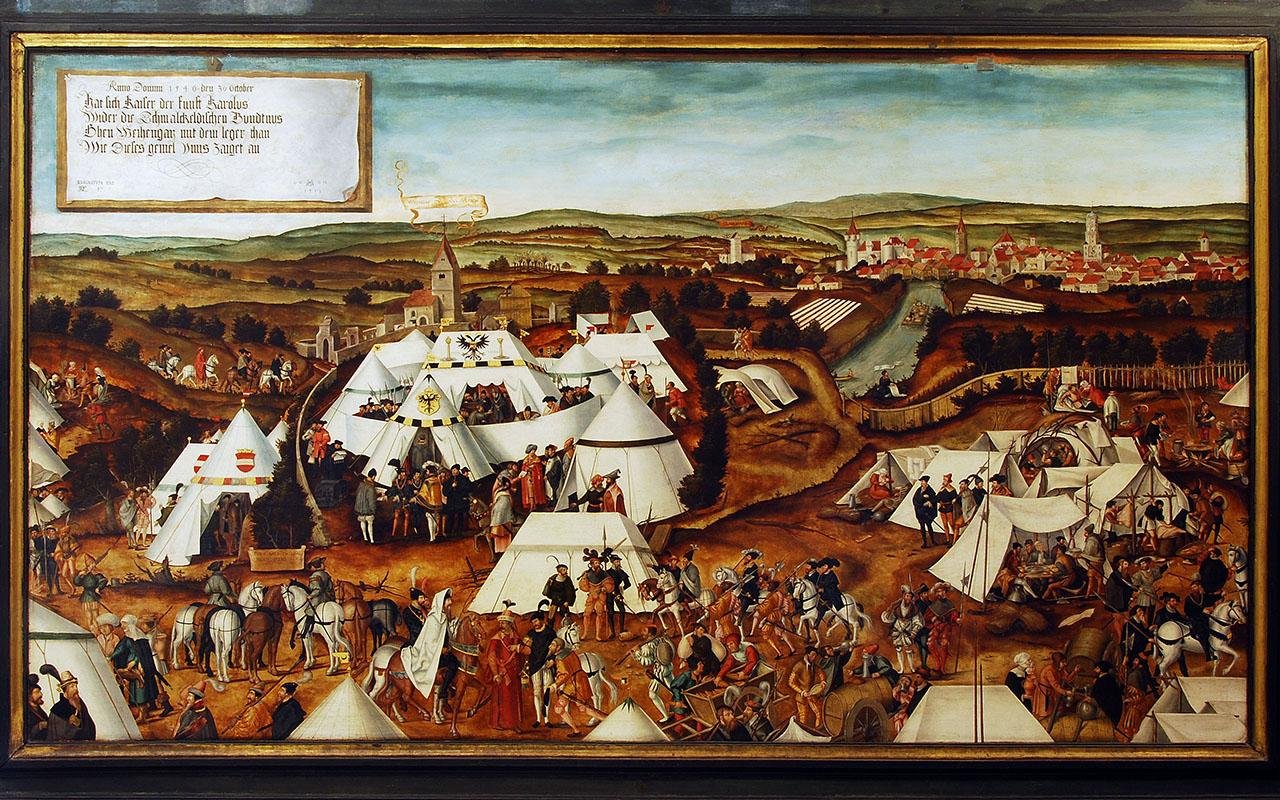 Archaeologists uncover Schmalkaldic War burials for the first time, matching details in a 1551 painting.