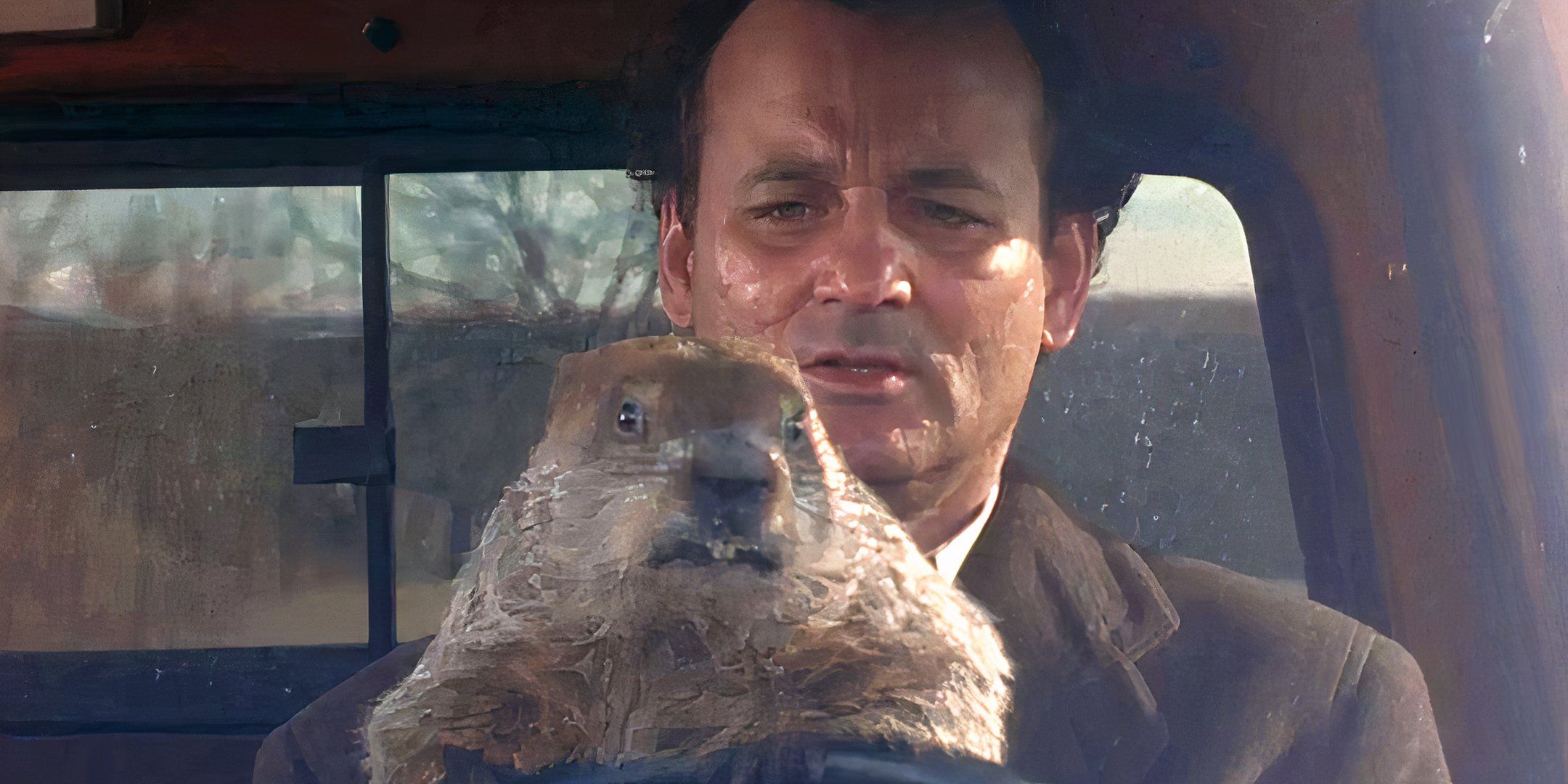 “He Got Me Back To Back”: Bill Murray Points To His Scar, Where The Groundhog From The 1993 Movie Actually Bit Him Twice “He Got Me Back To Back”: Bill Murray Points To His Scar, Where The Groundhog From The 1993 Movie Actually Bit Him Twice