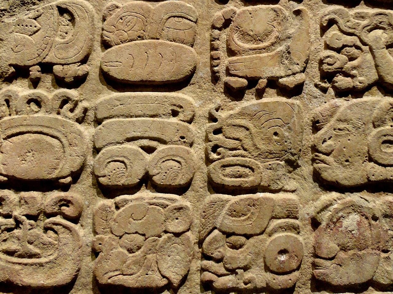 Giant stone panel with 123 Maya glyphs discovered in Mexico