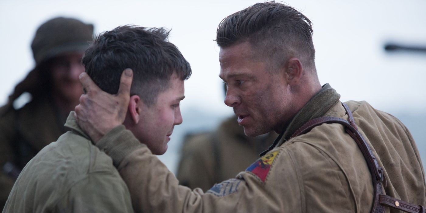 Two Brad Pitt Characters From 2 Totally Different War Movies Share A Very Specific Detail In Common Two Brad Pitt Characters From 2 Totally Different War Movies Share A Very Specific Detail In Common