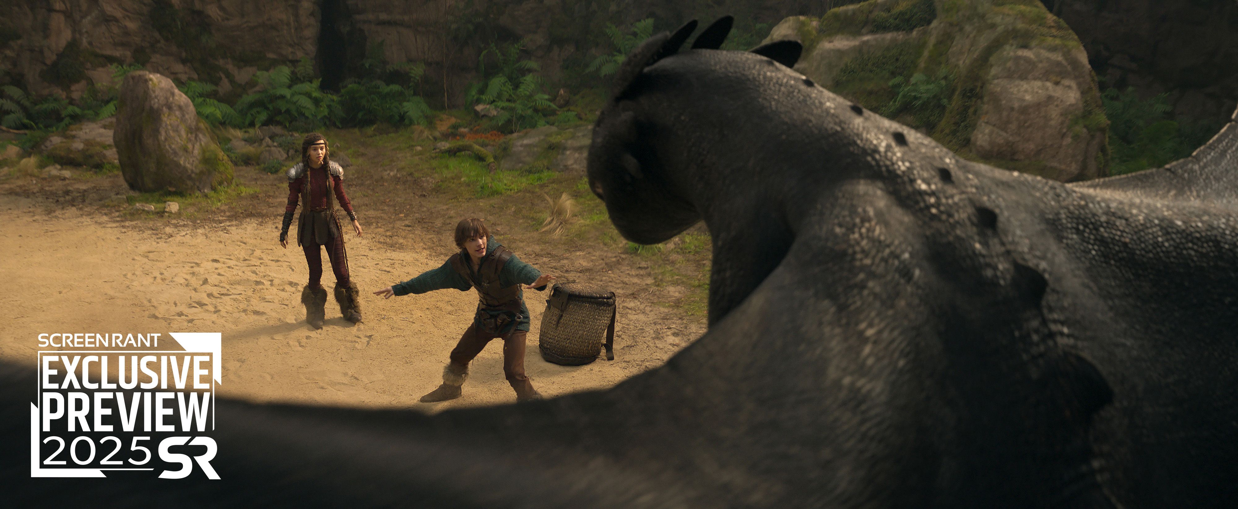 Hiccup Introduces Toothless & Astrid In Exclusive How To Train Your Dragon Live-Action Image Hiccup Introduces Toothless & Astrid In Exclusive How To Train Your Dragon Live-Action Image