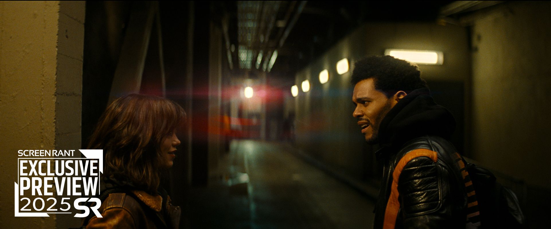 The Weeknd Confronts A Fiendish Jenna Ortega In Exclusive Hurry Up Tomorrow Image