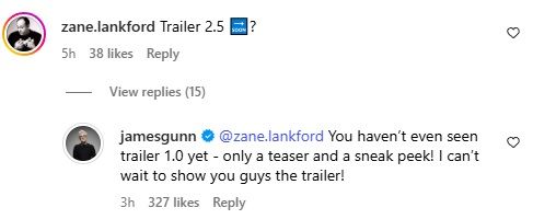 James Gunn Addresses When The Next Superman Movie Trailer Will Release: “You Haven’t Even Seen Trailer 1.0 Yet”