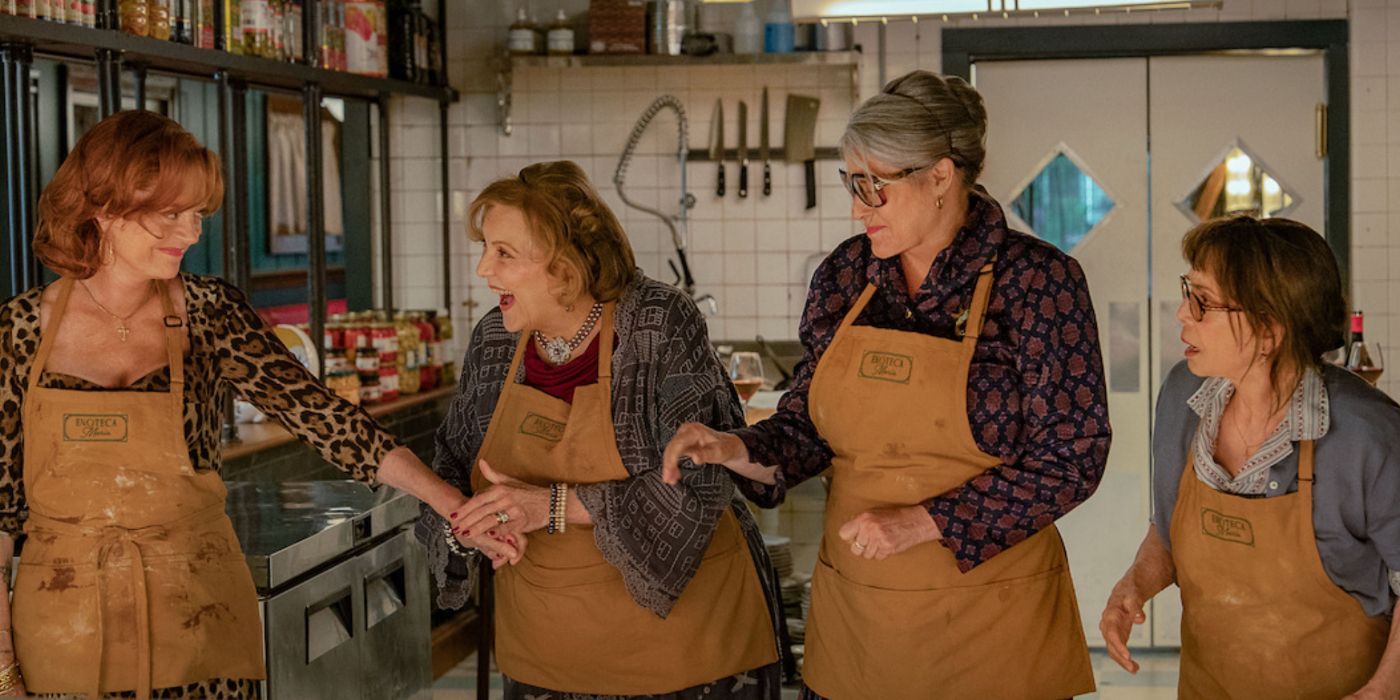 Talia Shire’s Tough Time On The Nonnas Set Hilariously Revealed By Costars: “The Poor Girl Was Gagging” Talia Shire’s Tough Time On The Nonnas Set Hilariously Revealed By Costars: “The Poor Girl Was Gagging”