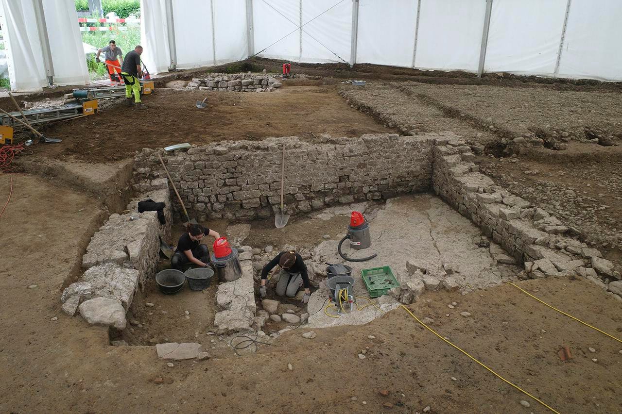 Roman road, infant burials, and rare artifacts unearthed in ancient Augusta Raurica, Switzerland