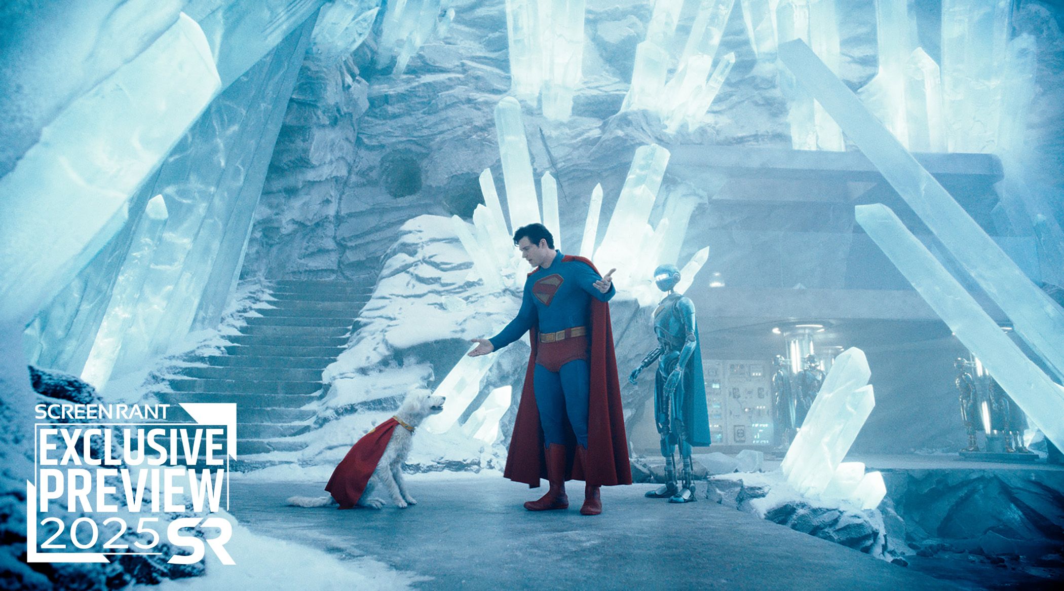 Exclusive Superman Image Reveals New Look At David Corenswet’s Man Of Steel, Krypto And Robots Inside The Fortress Of Solitude Exclusive Superman Image Reveals New Look At David Corenswet’s Man Of Steel, Krypto And Robots Inside The Fortress Of Solitude
