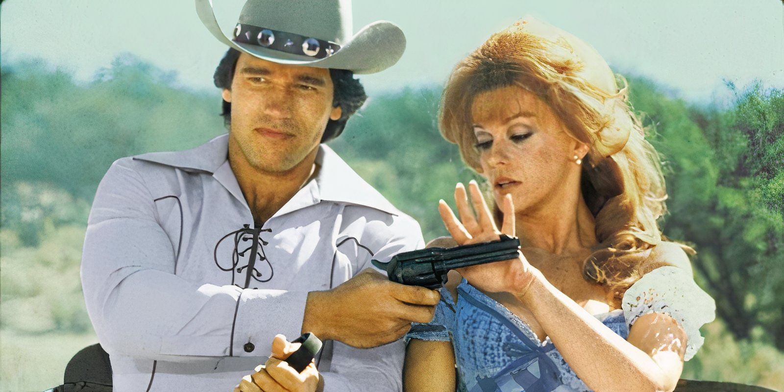 Arnold Schwarzenegger Fought Kirk Douglas In This Underrated 1979 Western Comedy