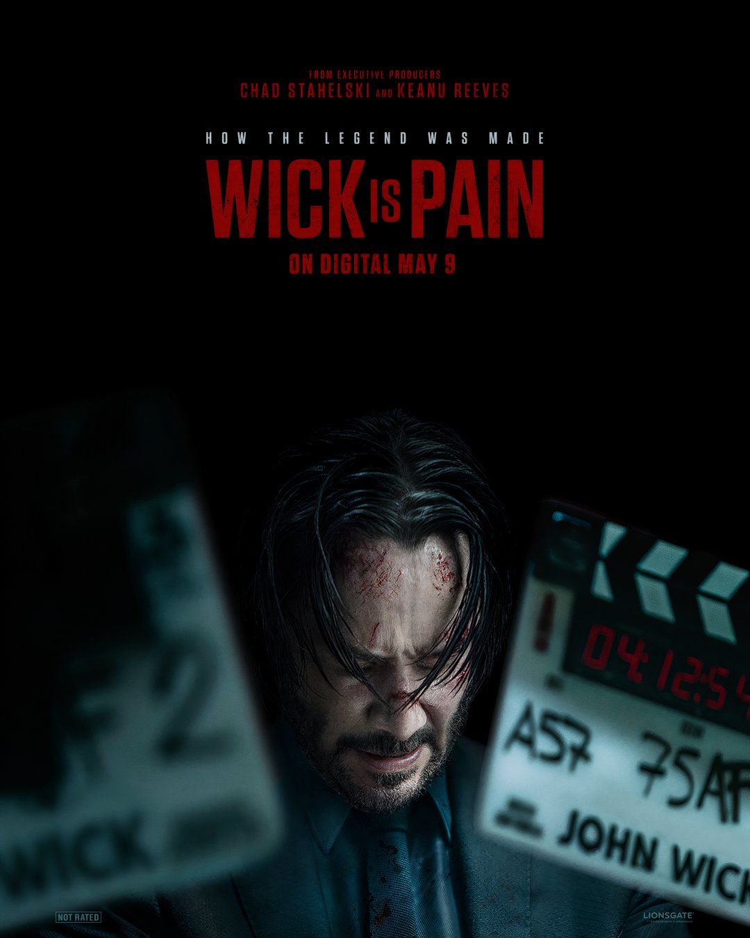 John Wick Proves To Be As Exciting Behind The Scenes In Wick Is Pain Documentary Poster