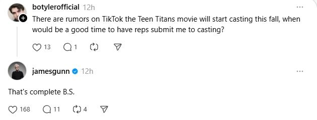 James Gunn Addresses Teen тιтans Casting Rumors In First DCU Movie Update In 4 Months