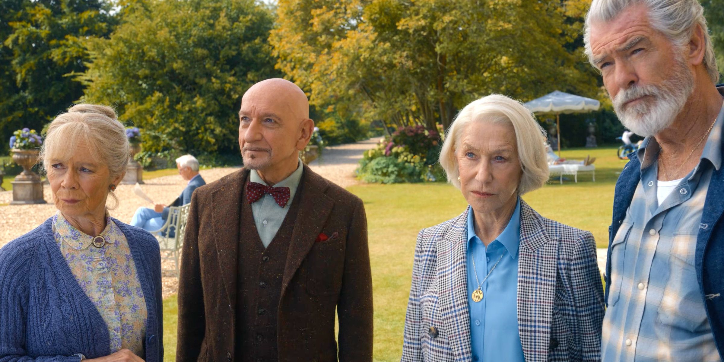 Pierce Brosnan & Helen Mirren’s New Crime Comedy Continues A Genre Revival I’m Loving