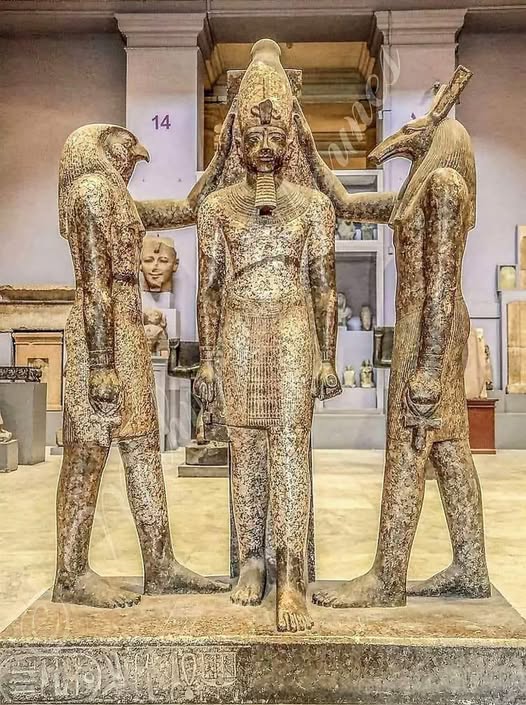 Crowned by the Divine: The Blessing of Pharaoh Menkaure