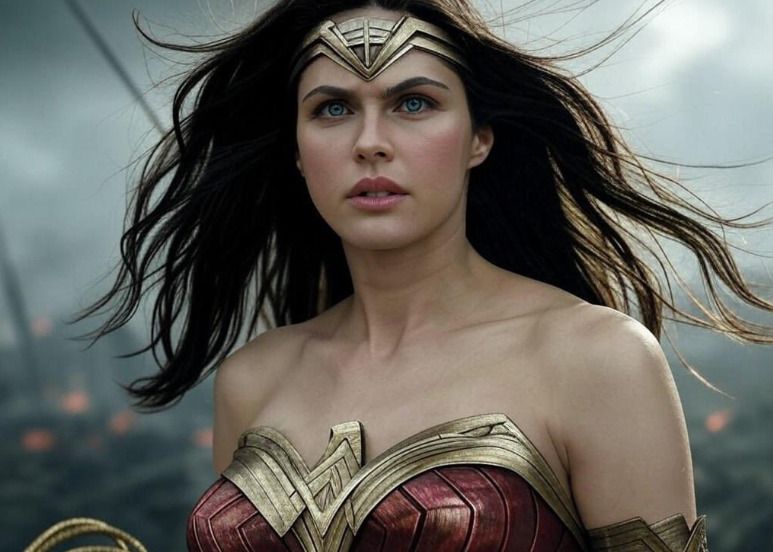 Alexandra Daddario Suits Up As Wonder Woman Following James Gunn’s Recent DCU Update For Diana Prince In New DC Art