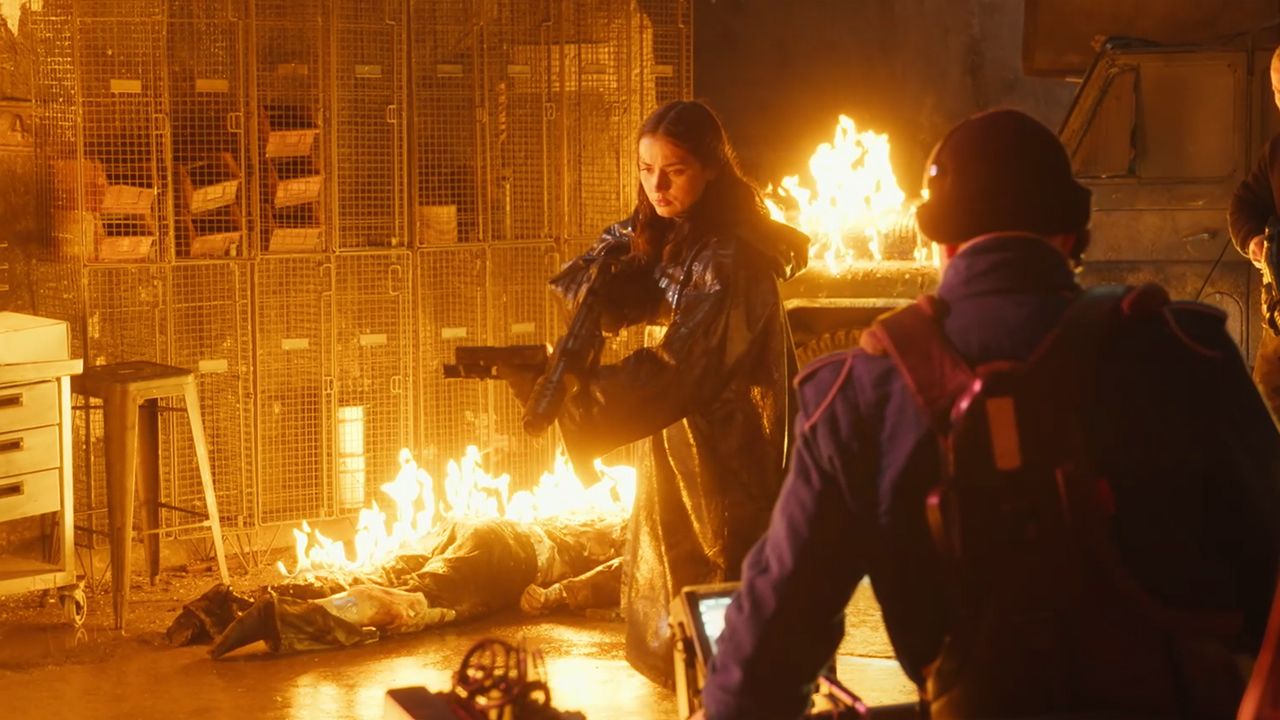 Ana De Armas Fights Fire With Fire In Exclusive BTS Clip From John Wick Spinoff Ballerina