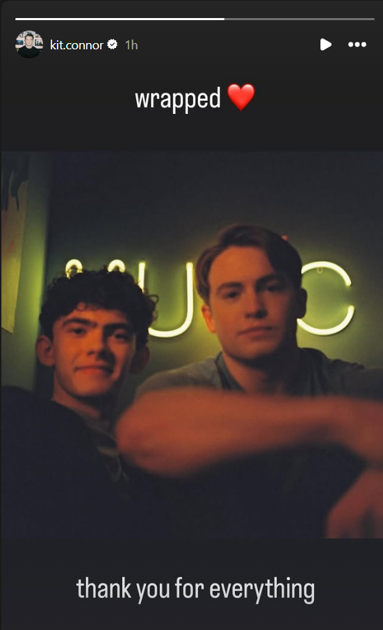 Netflix’s Heartstopper Movie Has A Major Filming Update As Joe Locke & Kit Connor Share BTS PH๏τos