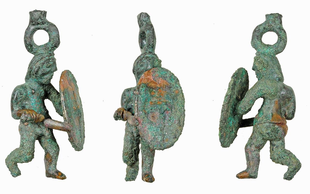 40,000 Celtic artifacts and rare bronze warrior figurine unearthed at Manching in Bavaria