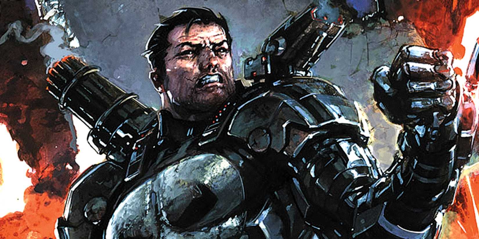 The Punisher Gets An Iron Man Suit Upgrade Before His Movie Debut In MCU Art
