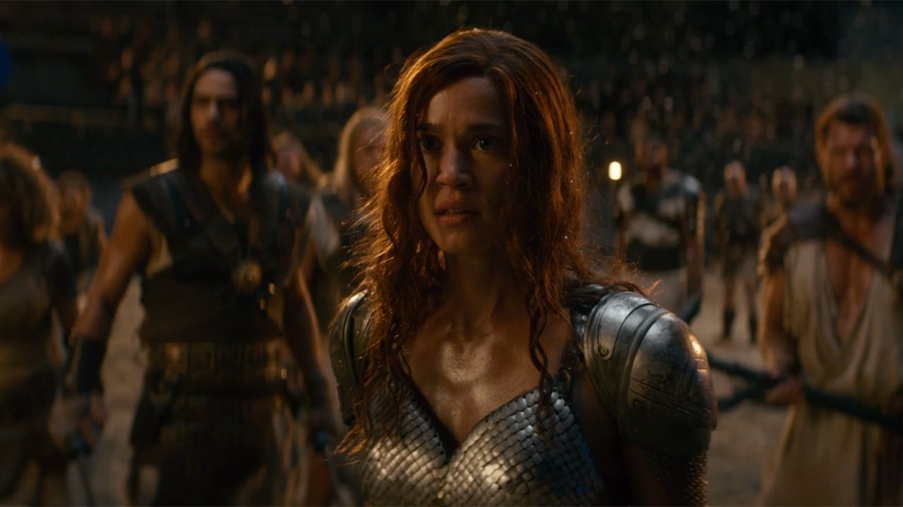 Red Sonja Faces A Fearsome Beast In Exclusive Clip For New Comic Book Movie Red Sonja Faces A Fearsome Beast In Exclusive Clip For New Comic Book Movie