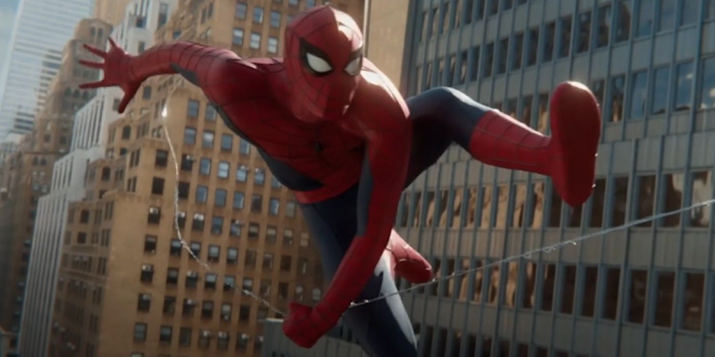 Spider-Man 4 Set Video Finally Reveals Tom Holland’s Web-Swinging In The City