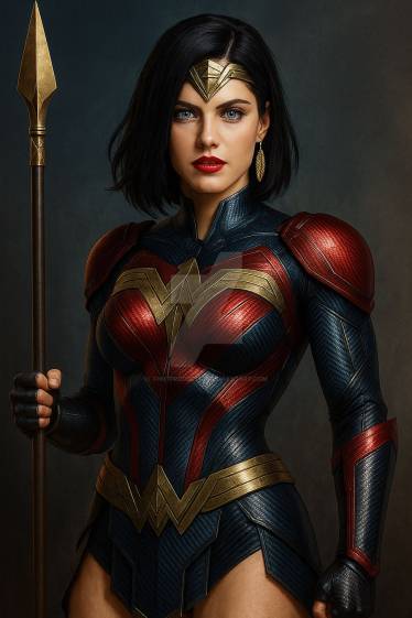 Alexandra Daddario Suits Up As Wonder Woman In Epic Costume After New DCU Update In DC Art