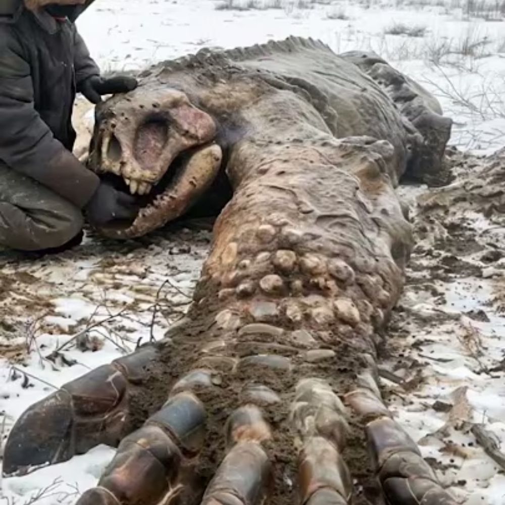 This Creature Was Buried in Ice for 30,000 Years This Creature Was Buried in Ice for 30,000 Years