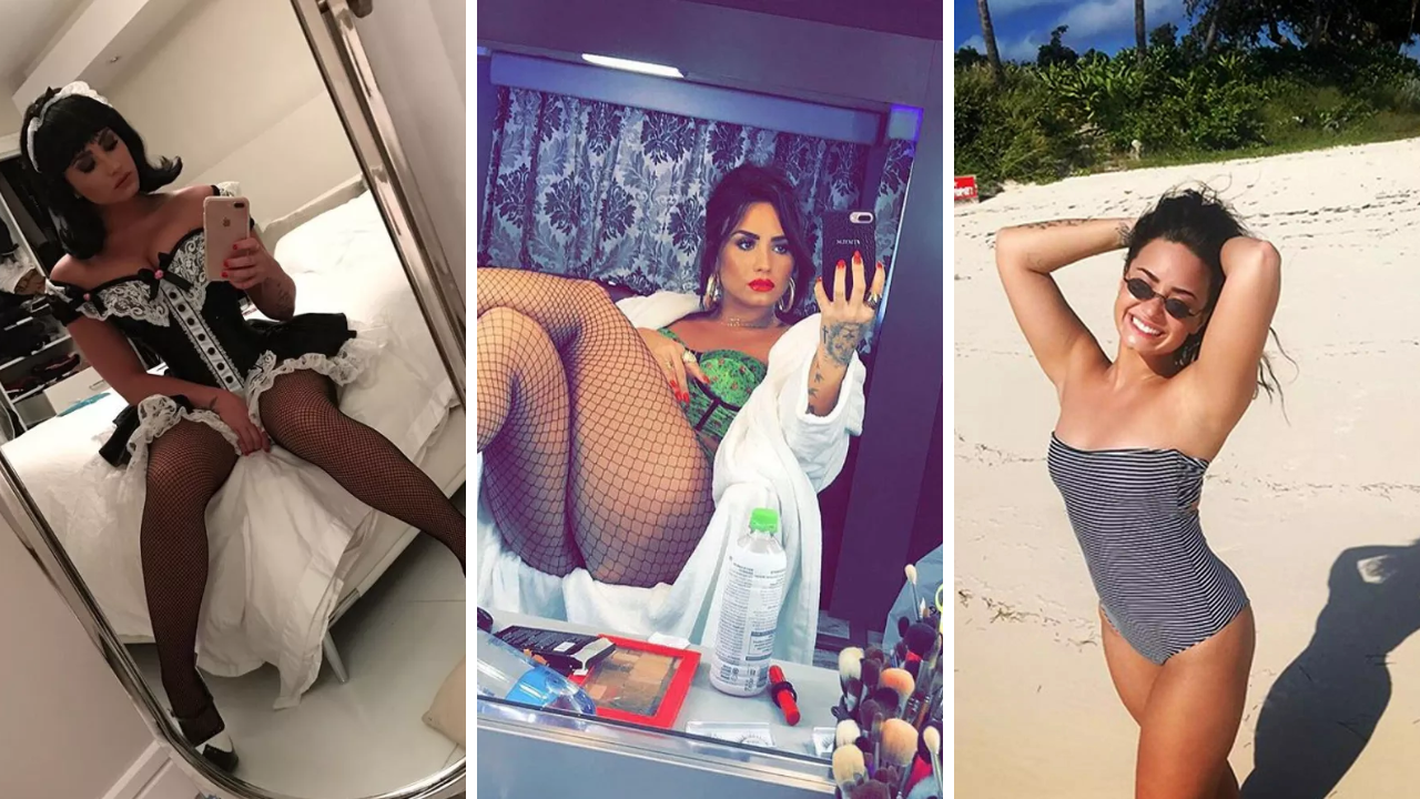 From ʙικιɴιs to Bedhead: See All of Demi Lovato’s Sєxiest Social Media Snaps