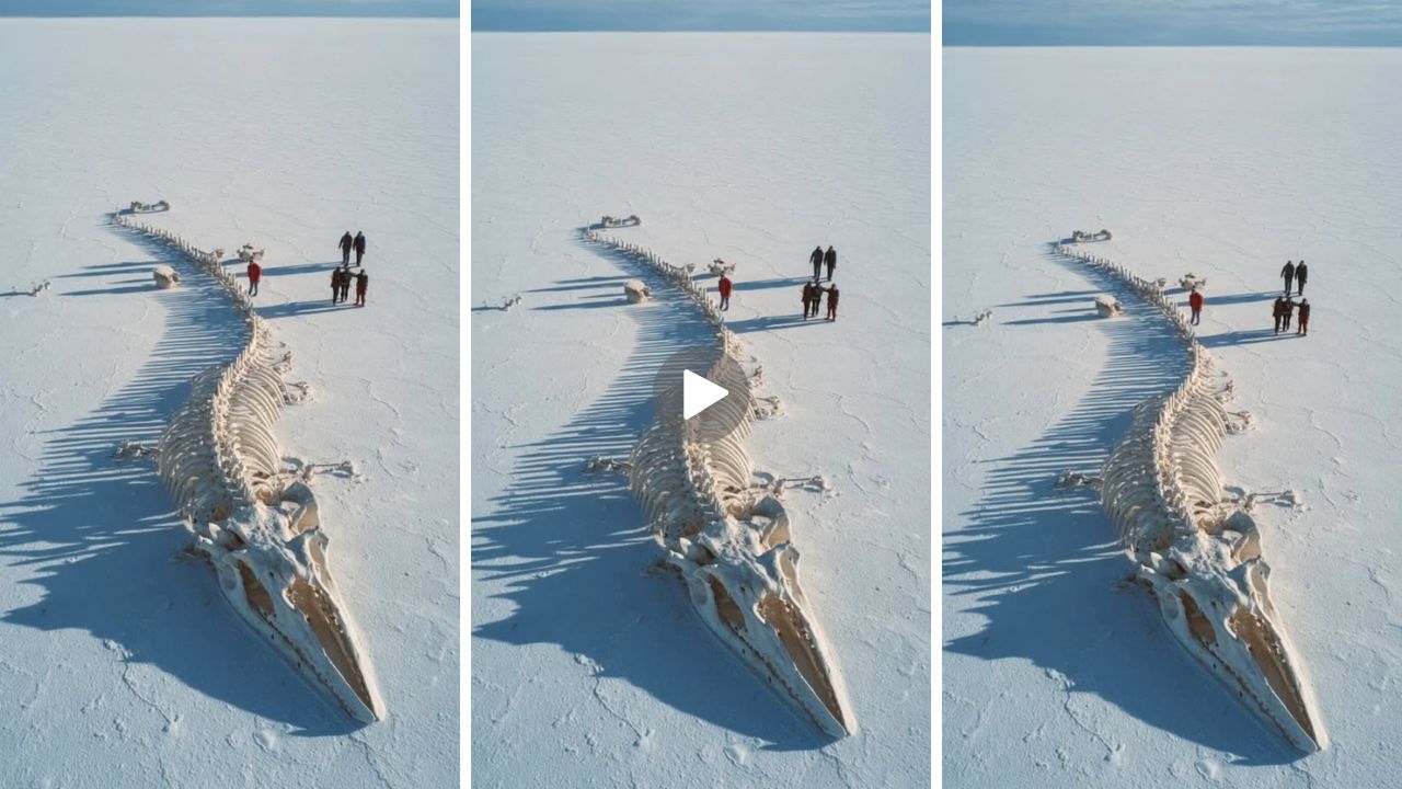 Whale Skeleton Found Preserved in Chilean Salt Flat