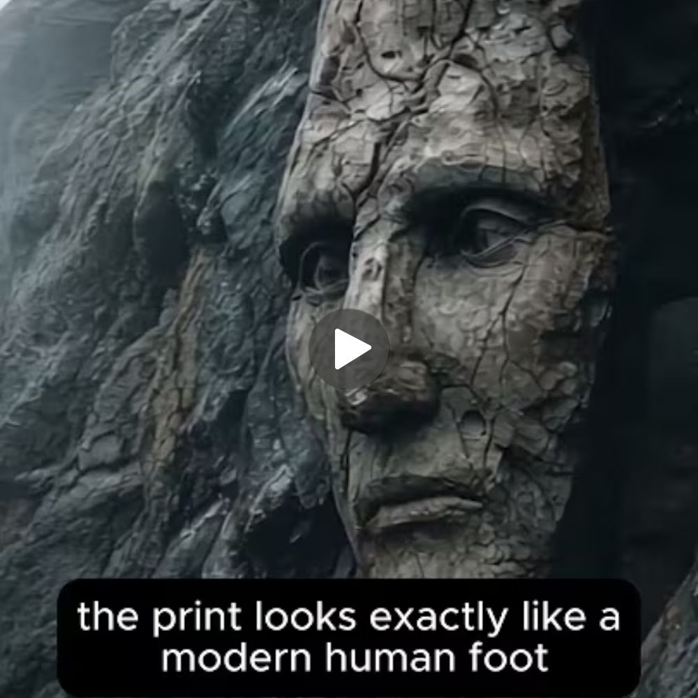 The Stone Face That Appeared Overnight