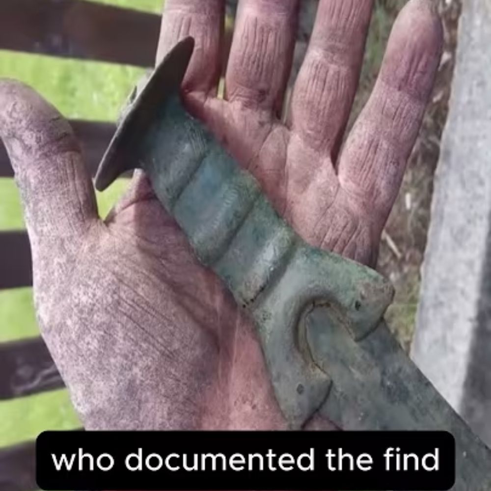 Found a sword on a mountain slope…