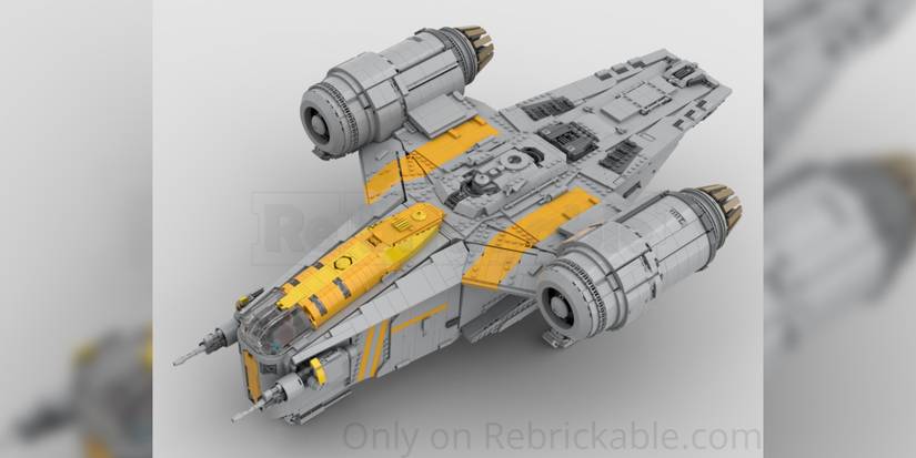 Incredible Star Wars LEGO Custom Recreates The Mandalorian’s New Razor Crest (7 Months Before Its Debut)
